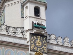 4. Познань - козлики на башне ратуши